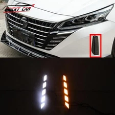 LED DRL Daytime Running Light Turn Fog Lamps For Nissan Teana Altima  2022-2024