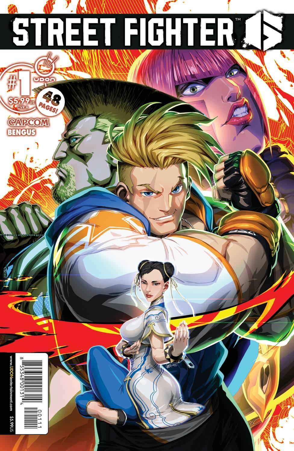 Street Fighter 6 #1 (Of 4) Cover a Comic