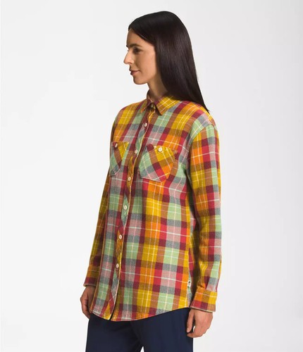 The North Face Valley Twill NF0A5J6J990 Shirt Womens 2XL Multicolor Plaid APP469 - 第 6/12 張圖片