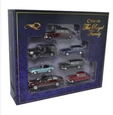 1:76 scale King's coronation car set of 7 royalty car models 