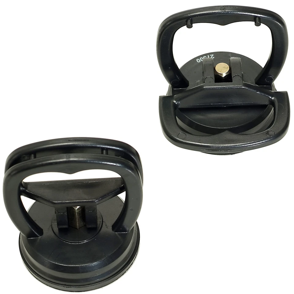 ALKAN 2 x Einhand MINI Saugheber Glassauger Gummisauger für Spiegel Fliesen uvm 55 mm