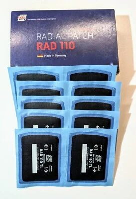10x RAD 110 TL TipTop Radial Patch Reparatur Pflaster 5121104