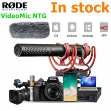 Rode VideoMic NTG Interview Record Shotgun Microphone for Camera DSLR Smartphone