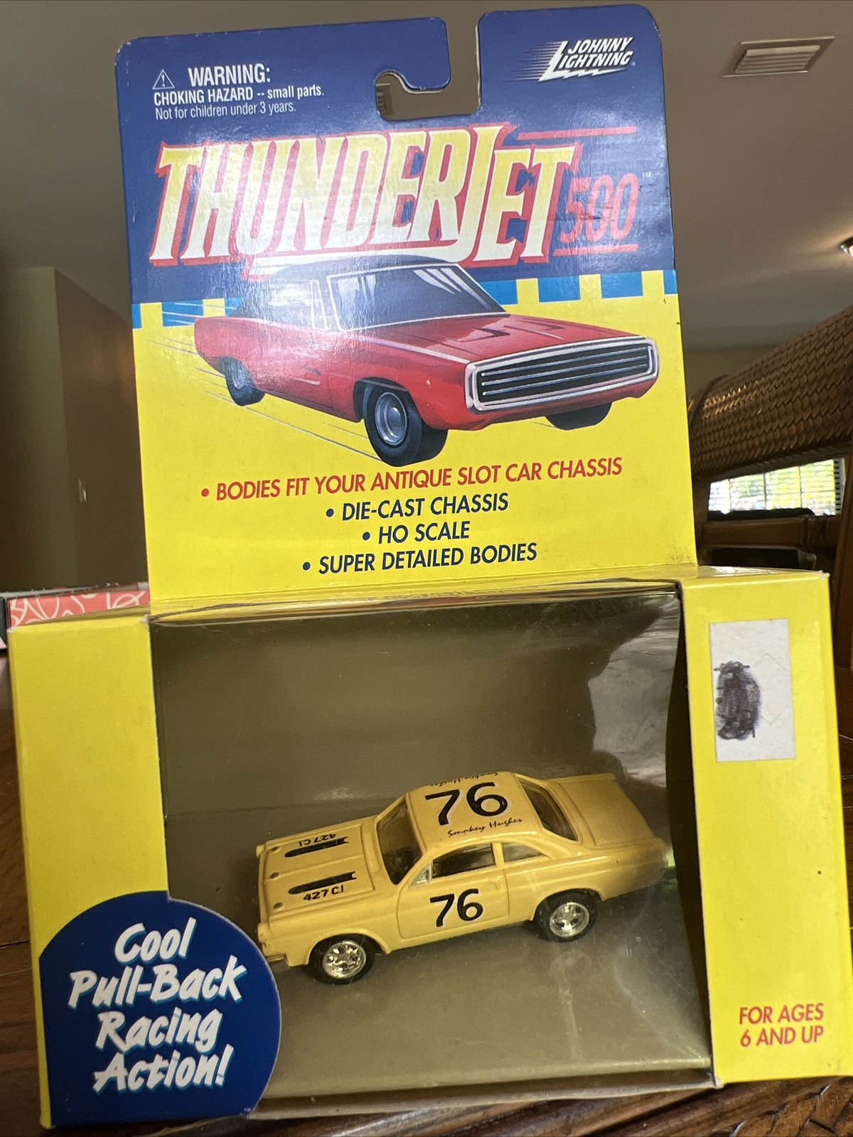 JOHNNY LIGHTNING PULL BACK,YELLOW FORD GALAXY SLOT CAR BODY AFX Tjet eBay