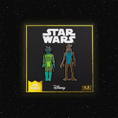 Pin Kings Star Wars Emaille Abzeichen Hammerkopf und Greedo Disney