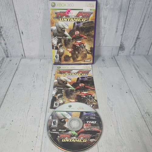 MX vs. ATV Untamed (Microsoft Xbox 360, 2007) - Complete w/ Manual, Tested