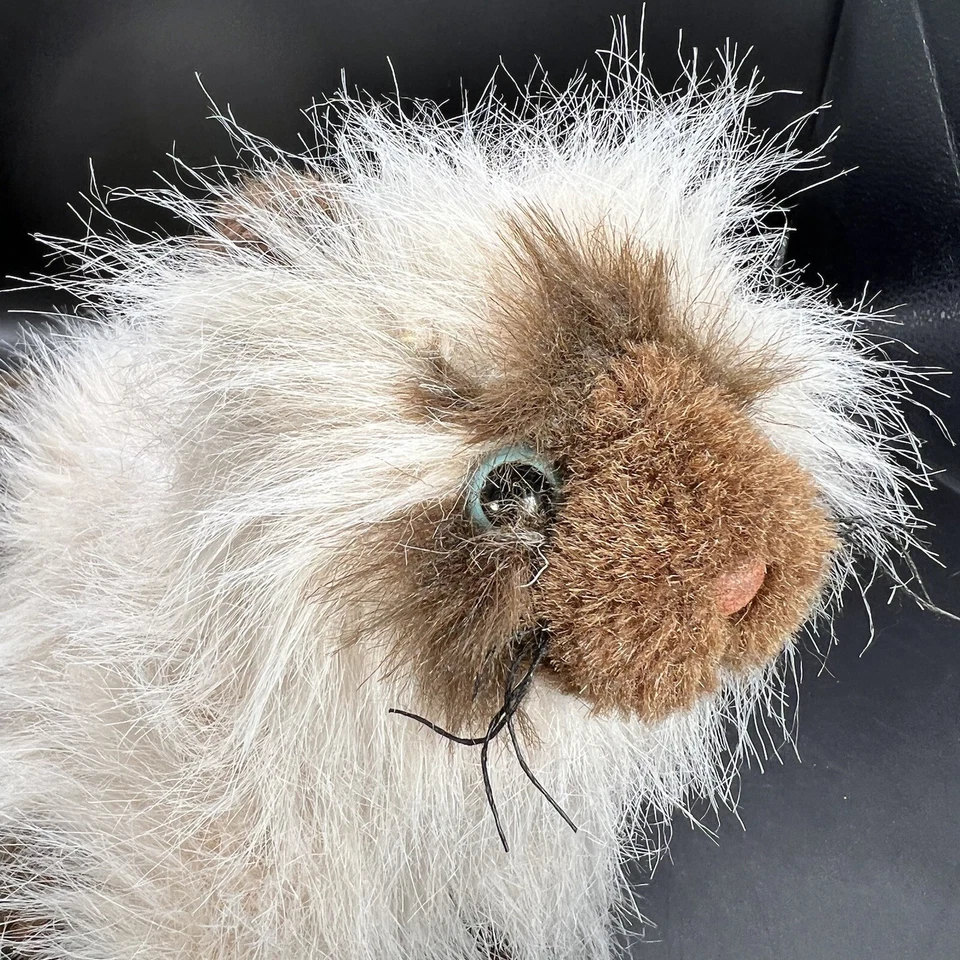 Ganz Webkinz Himalayan Plush Cat 9" Long Hair Fluffy Vintage No Code Cat Kitten - Image 3 of 4