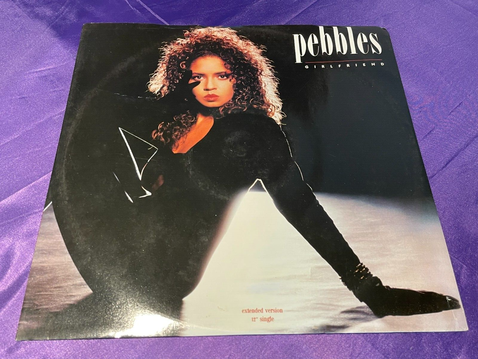 Pebbles - Girlfriend - Vinyl Record 12"" Single - 1987 MCA Records - MCAT 1233
