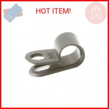 1/8" Black Nylon Cable Clamps - pack of 50 