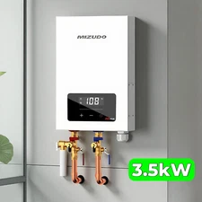 3500W Instant Tankless Water Heater 120V Electric Hot Water Heater for Sink,Home