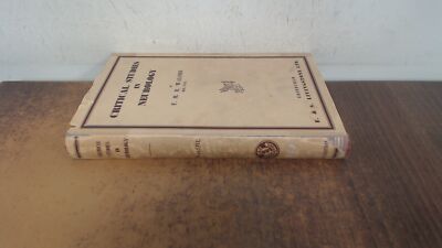 			Critical studies in Neurology, F.M.R Walshe, E and S Livingstone 		