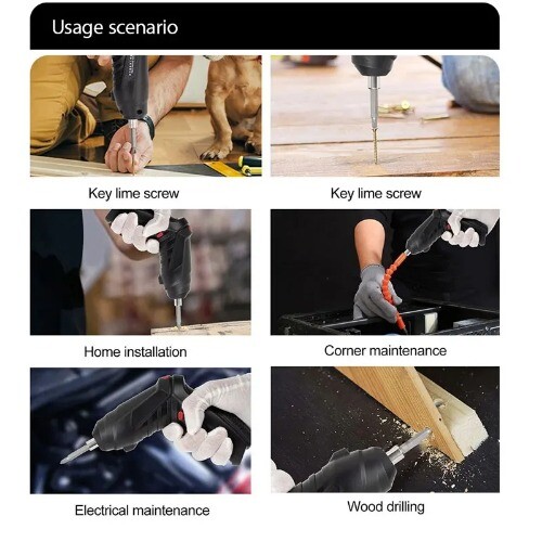 3.6V Electric Screw Driver Rechargeable Lithium Electric Drill Screwdriver Set - Picture 6 of 26