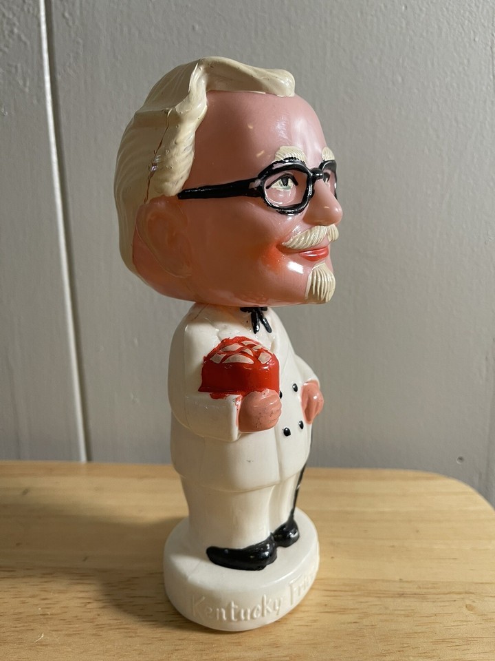 Vintage Paramount Colonel Sanders Kentucky Fried Chicken Bobblehead eBay
