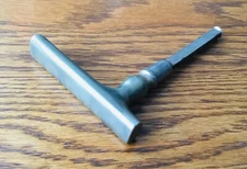 1920s 1930s DOOR HANDLE vtg antique exterior non locking