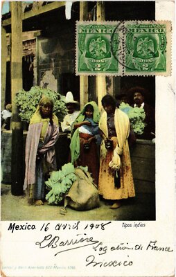 PC MEXICO TIPOS INDIOS (a60645)
