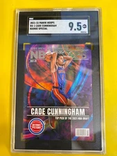 RS21227 2021-22 Hoops Rookie Special #1 Cade Cunningham  BGS 9.5