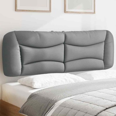 Headboard Cushion Bedroom Upholstered Hanging Bed Back Cushion Fabric vidaXL vid