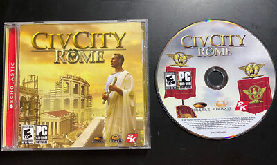 CivCity: Rome (PC CD, 2006) [Complete In Case] Good Condition