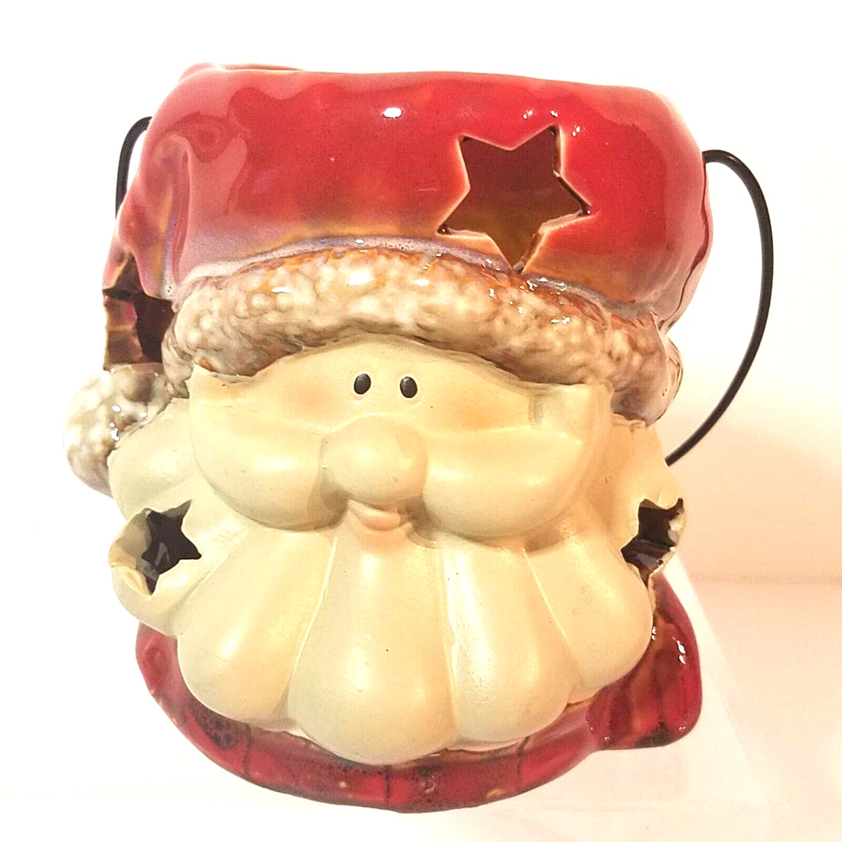 Santa tea light on sale holder