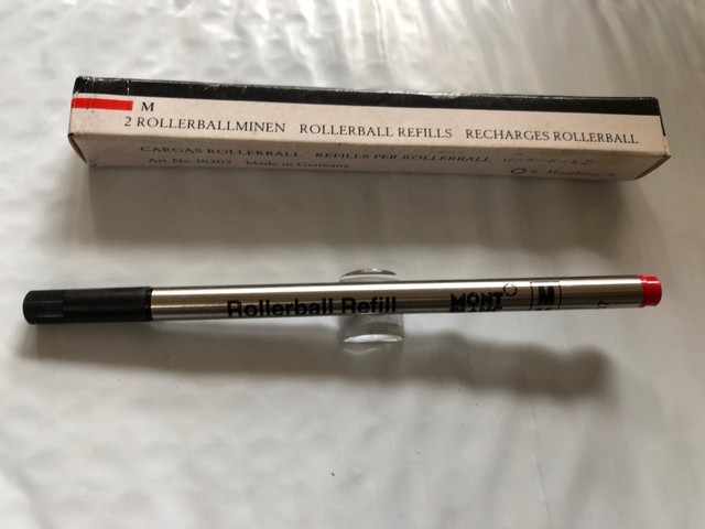 best montblanc rollerball refill