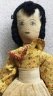 TWO LOVELY EDITH FLACK ACKLEY DOLLS WITH HAND-PAINTED FACES 14"-15" — photo 4
