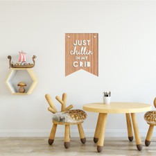 Chillin in my Crib - Bamboo Bunting