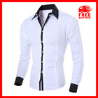 Camisa Casual De Moda Para Hombres Camisas De Vestir De Moda Slim Fit De Hombre