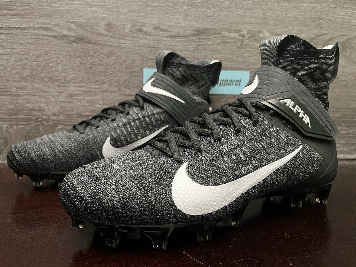 NEW Nike Alpha Menace Elite 2 Football Cleats AO3374-001 Size 11 Black Nike Alpha Menace Elite 2 Football Cleats Mens 11 Black  main image 2