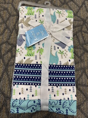 Zack & Zoey Baby  Infant  Receiving Blankets  24''x26'' Flannel Set Of 4