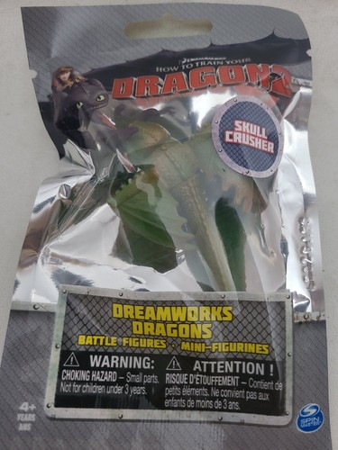 4 HOW TO TRAIN YOUR DRAGON 2 MINI BATTLE FIGURE Toothless Bewilder Beast (AA1-2) - Picture 3 of 6