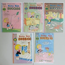 Richie Rich Success Stories #71-75 (Harvey 1977), Bagged + Boarded