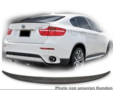 Sommer passt f�r BMW x6 spoiler heckspoiler fl�gel typ P-Still lippe Schwarz