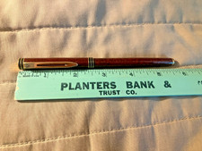 Waterman Red Marbled Rollerball Pen