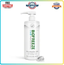 Biofreeze Professional Pain Relief Gel, Arthritis & Muscle Reliever, 32 fl oz