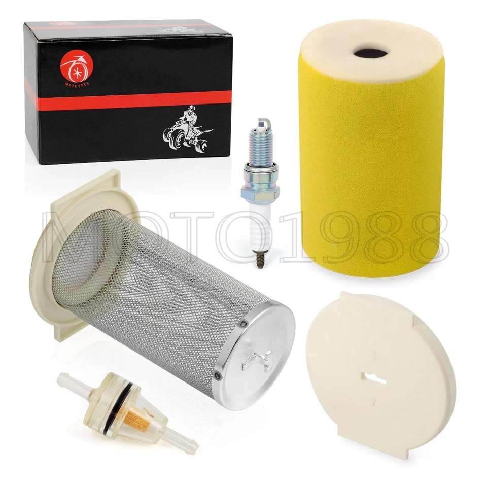 Kit de bujía de filtro de aire y guía 1987-99 para Yamaha Big Bear 350 YFM350 Foto 4 de 4