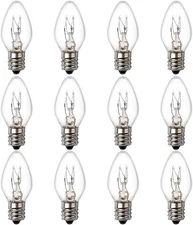 15 Watt Himalayan Salt Lamp Bulbs 2 or 12 Pc Dimmable Rock Salt Night Light Bulb