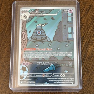 pokemon trading card game shrouded fable illustration rare dusclops 69 Scarlet & Violet Illustration Rare Retreat cost Pokemon Trading Card Game Shrouded