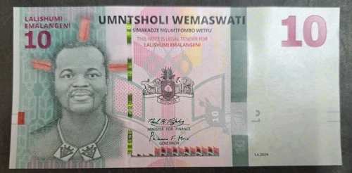 2024 eSwatini 10 Emalangeni  Pnew, EA0030***