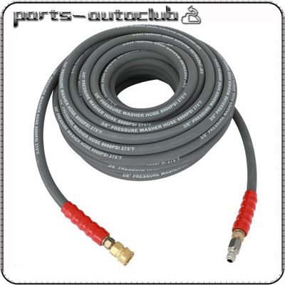 #ad Hot Water Pressure Washer Hose 3 8quot; x 6000 psi 2 Braid R2 Gray 100ft $114.99