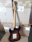 Open Box ST Old Aged Electric Guitar Mahogany Body Rosewood Fretboard Redburst — photo 4