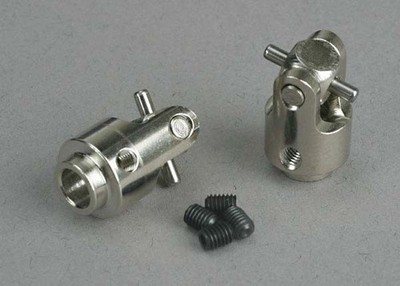 Traxxas 4628X Hardened-steel differential output yokes provide extra strength fo