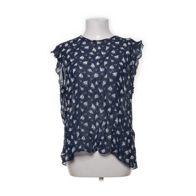 Polo Ralph Lauren, Top, Größe: L, Blau/Weiß/Mehrfarbig, Viskose, Sonstiges #U4Y
