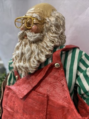 激レア Clothtique Possible Dreams サンタクロース Clothtique Possible Dreams Santa on a winter's eve wearing cape