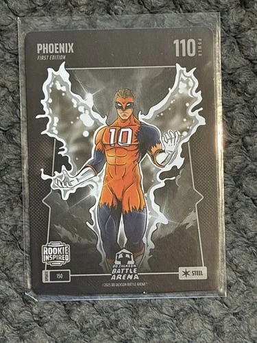 Bo Nix Phoenix Steel Rookie Inspired 2025 Bo Jackson Battle Arena #150 Broncos