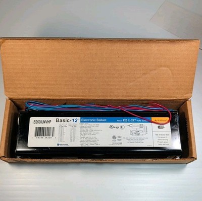 Universal Lighting B260IUNVHP Basic-12 Electronic Ballast (2) F96 T12 Ballast 