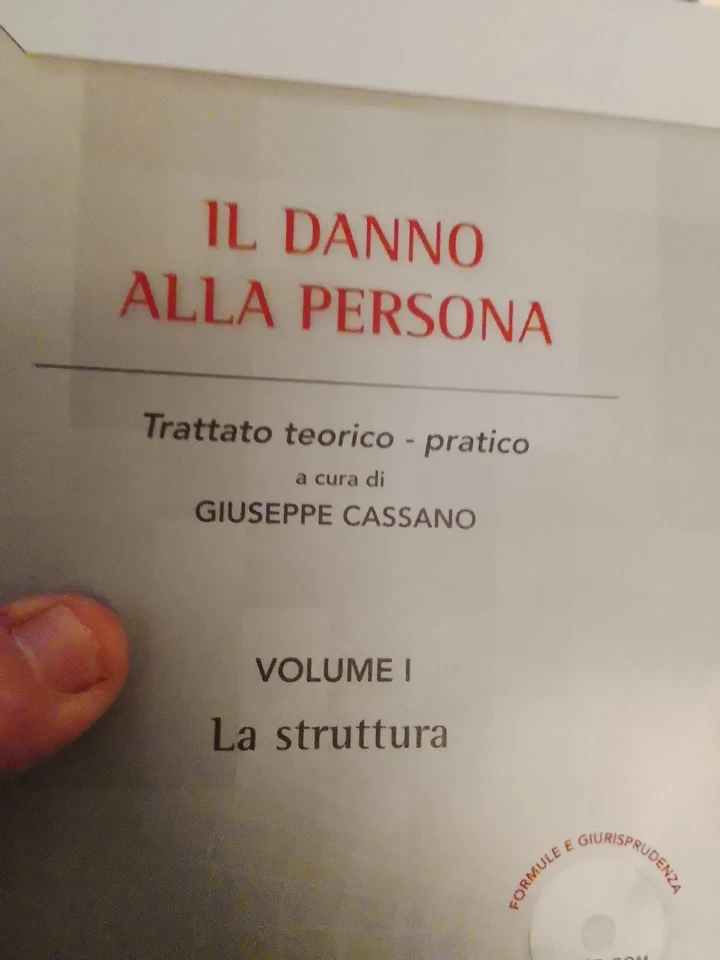 Il Danno Alla Persona Giuseppe Cassano CD.Rom - Immagine 2 di 4