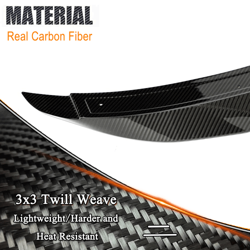 DRY Carbon Heckspoiler Hecklip Heckflügel Spoiler für Mustang S650 GT 2024-2026 - Bild 9 von 11