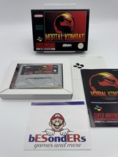 ebay® Auktion 358032977981 | Super Nintendo - Snes Mortal Kombat - Pal Version - Ovp - Sehr Gut Thumbnail of ebay® auction 358032977981 | Super Nintendo - Snes Mortal Kombat - Pal Version - Ovp - Sehr Gut