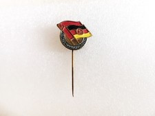 Vintage Lapel Pin Badge East Germany DDR GDR Enamel Cold War Era Deutsch Pinback