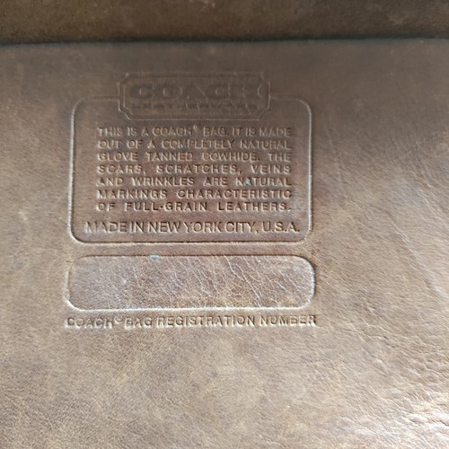 Vintage Coach Black Leather Clutch With Crossbody. Made In NYC USA - Picture 10 of 14